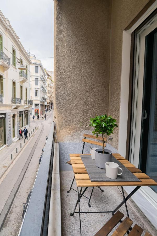 Ferienwohnung A13 Pristine & Sunny 30M2 Flat Near Syntagma Sq Athen Exterior foto